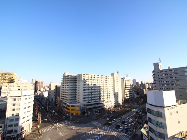 室内からの展望