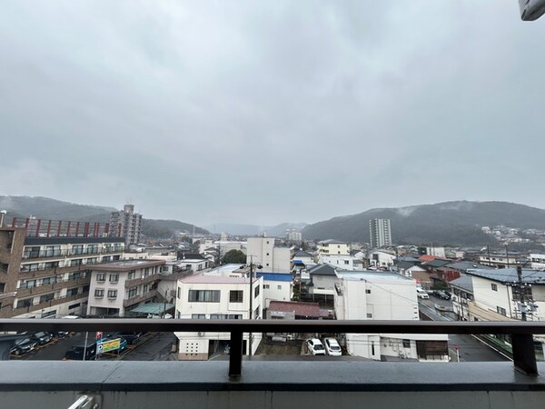 室内からの展望