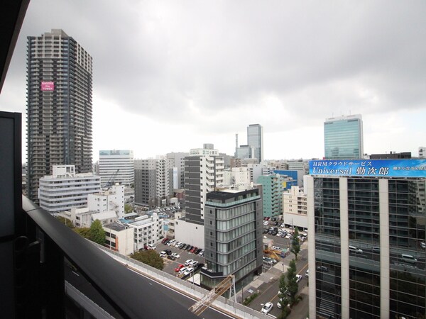 室内からの展望