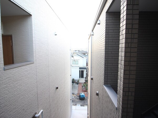 室内からの展望