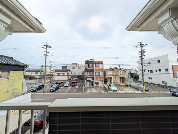 室内からの展望