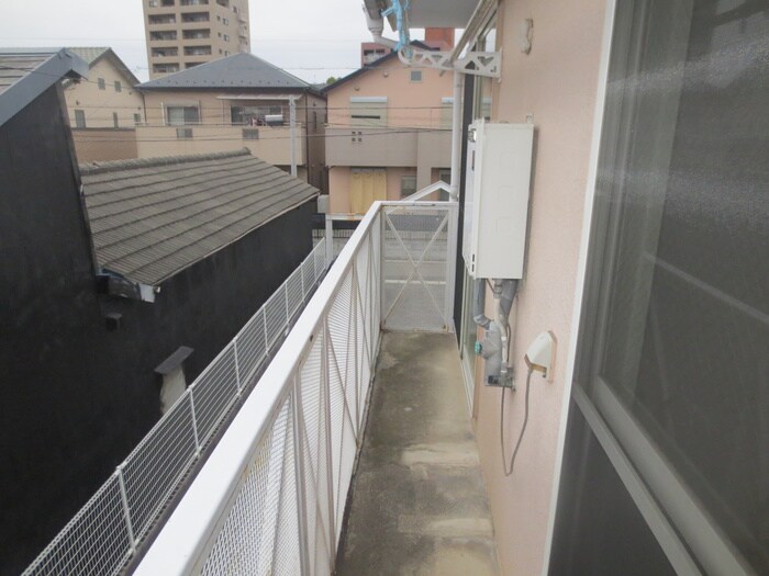 パピヨン　タナカのベランダ・バルコニー