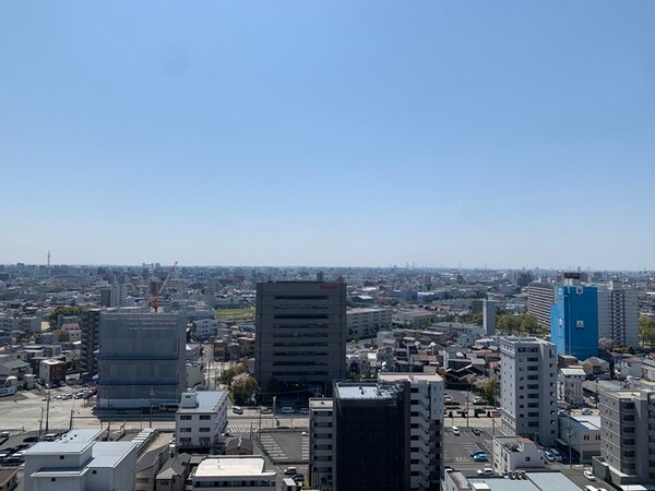 室内からの展望