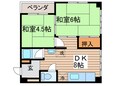 杵屋ビルの間取図