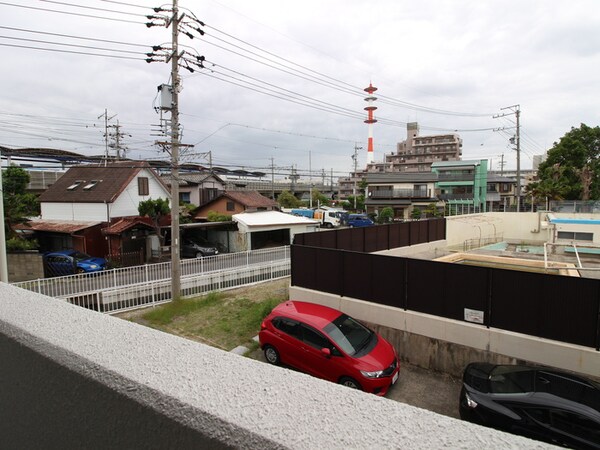 室内からの展望