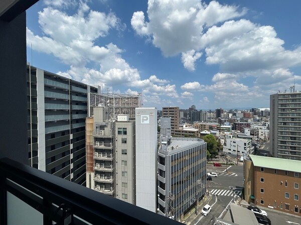 室内からの展望