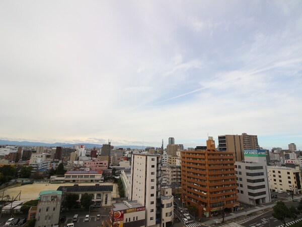 室内からの展望