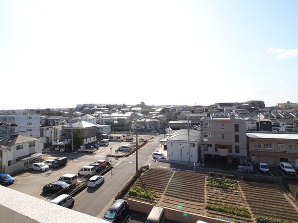 室内からの展望
