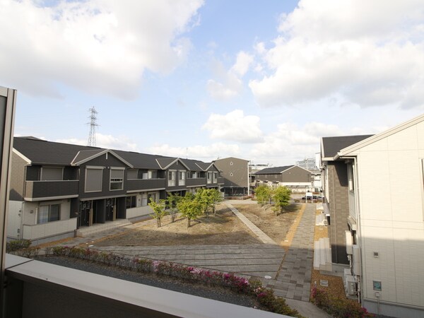 室内からの展望