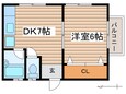 ハイツ菊住の間取図