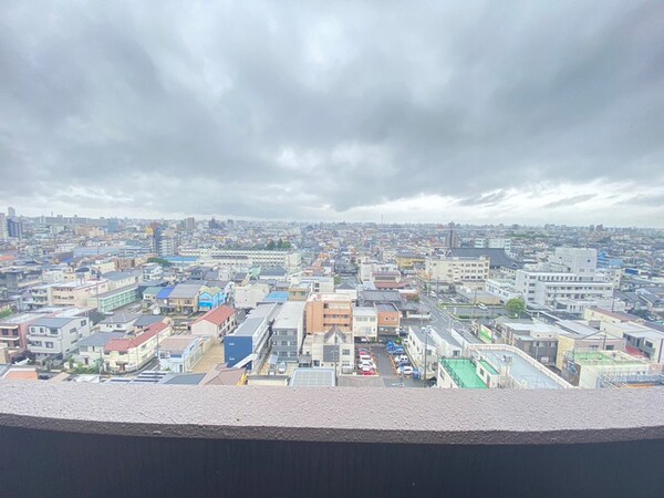 室内からの展望