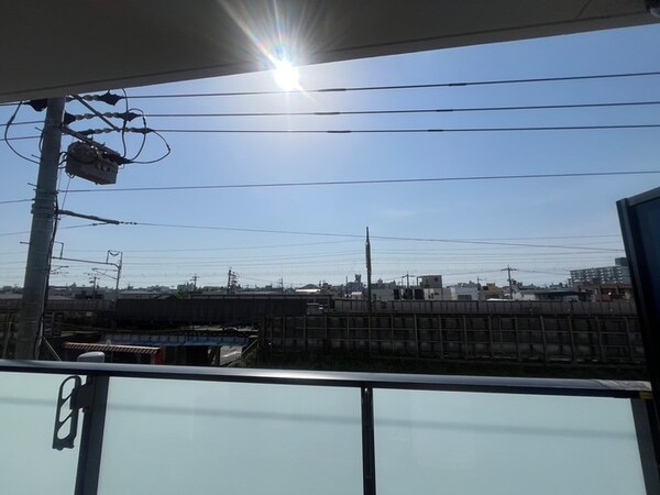 室内からの展望