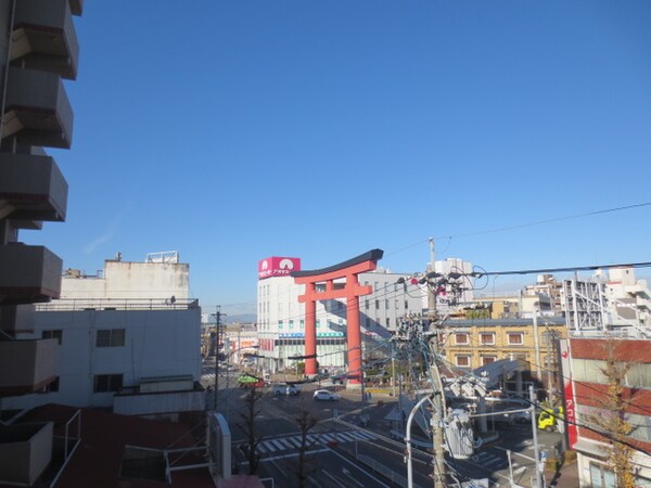 室内からの展望