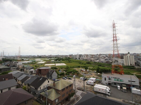 室内からの展望