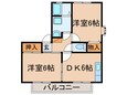 ボナ－ル新城　Ａの間取図