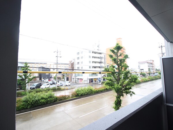 室内からの展望