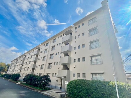 西一社団地15号棟(402)外観写真