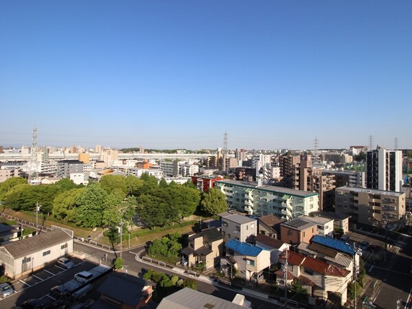 室内からの展望