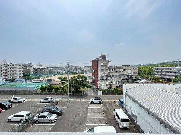室内からの展望