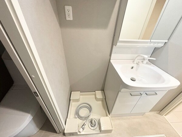 洗濯機置場