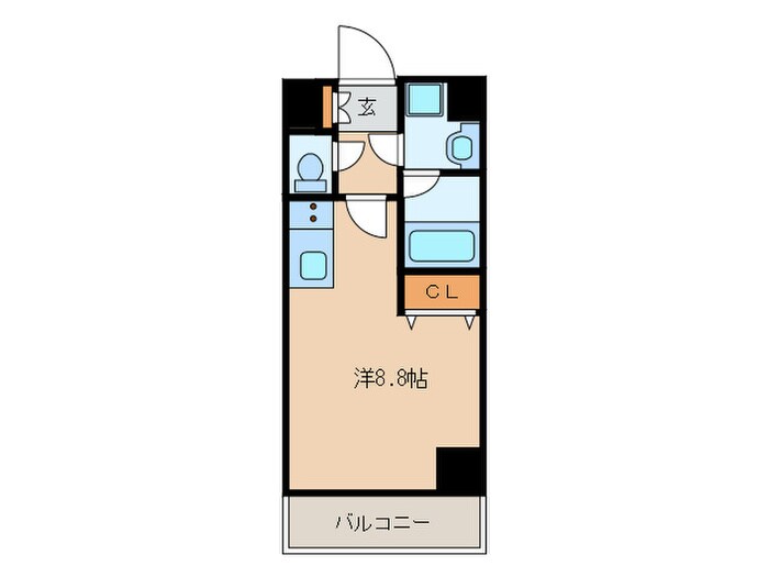 シェモア大須の間取り図