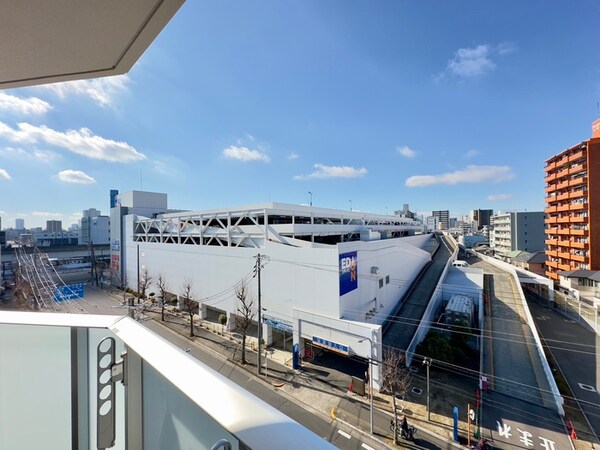 室内からの展望
