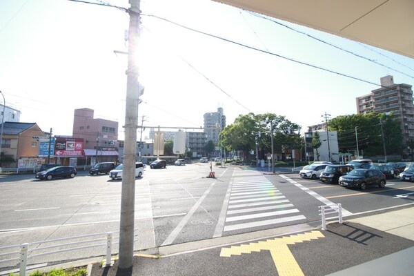 室内からの展望
