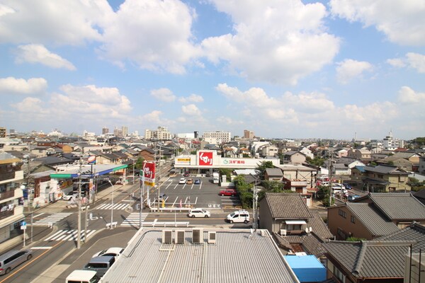 室内からの展望