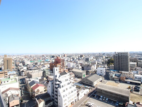 室内からの展望