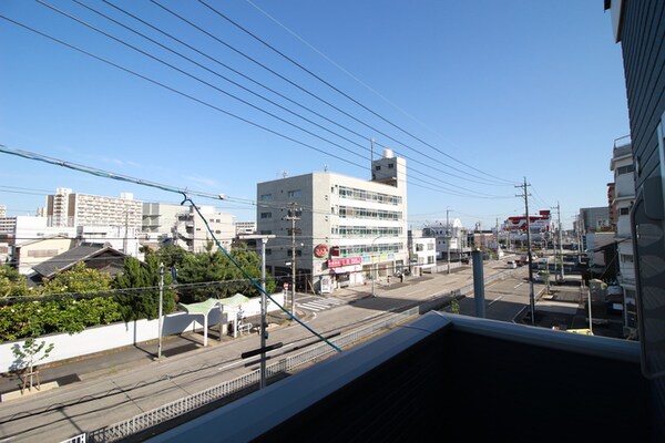 室内からの展望