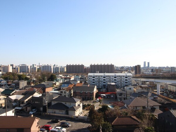 室内からの展望