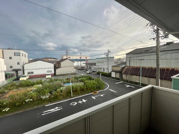 室内からの展望