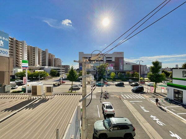 室内からの展望