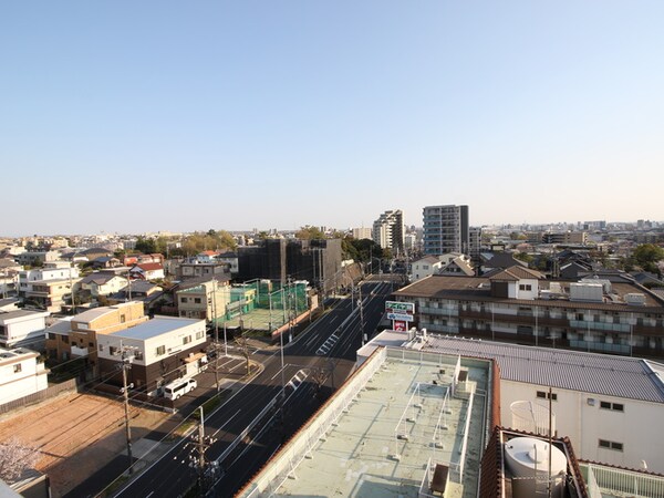 室内からの展望