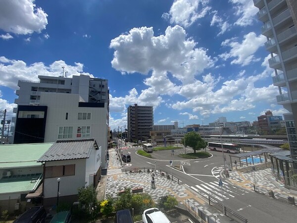 室内からの展望