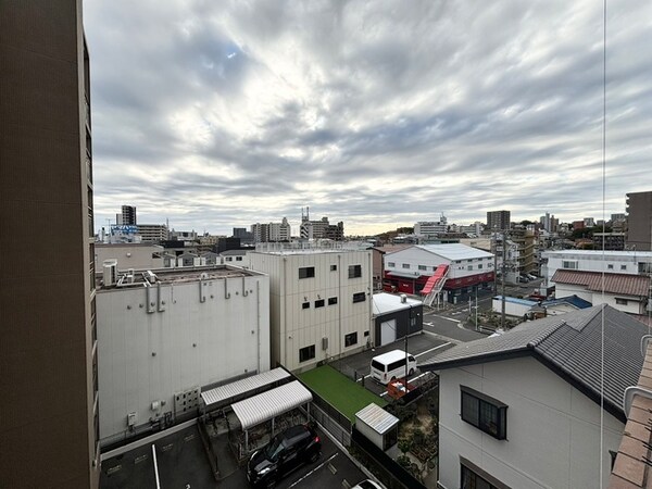 室内からの展望