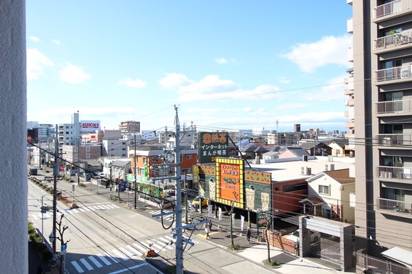 室内からの展望