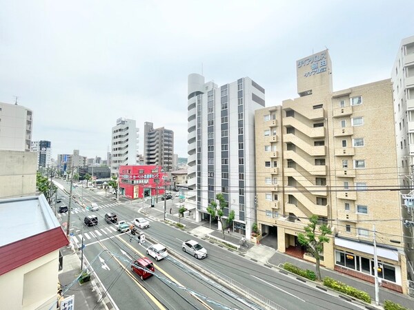 室内からの展望
