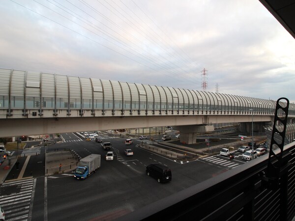 室内からの展望