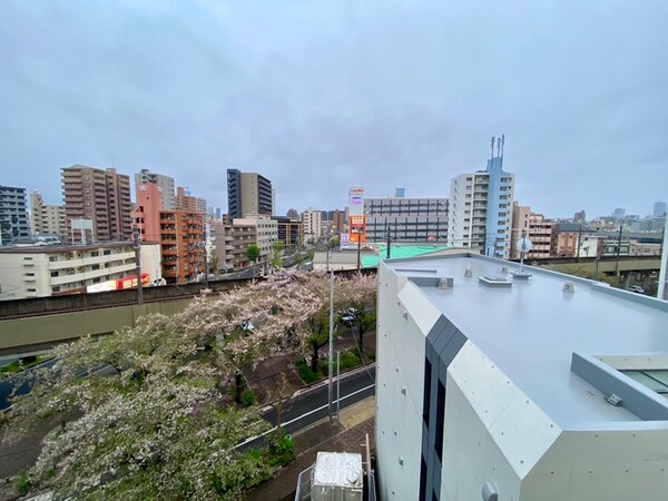室内からの展望