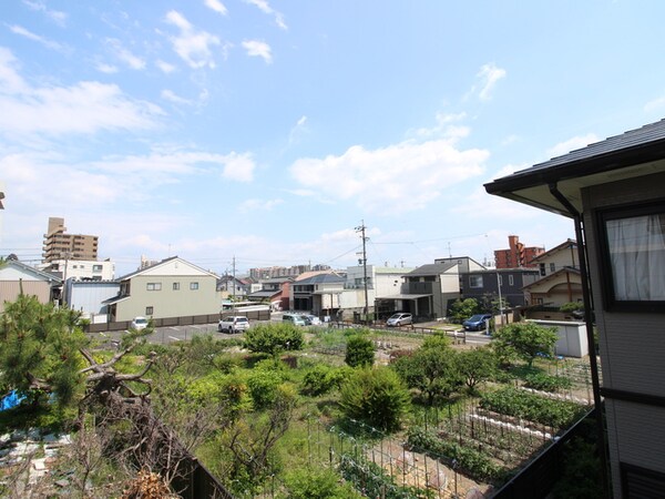 室内からの展望