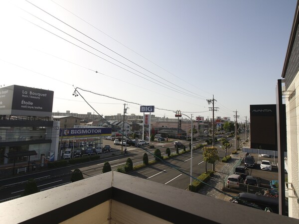 室内からの展望