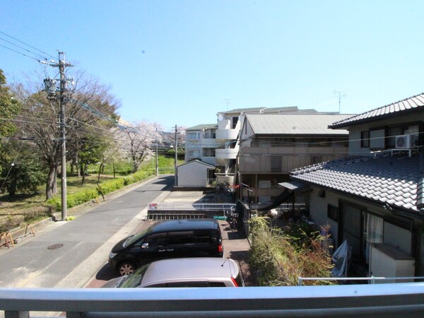 室内からの展望