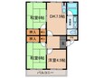 ナカシマハイツの間取図