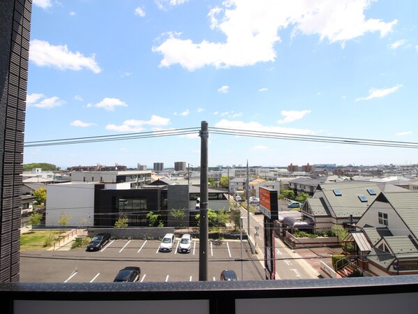 室内からの展望