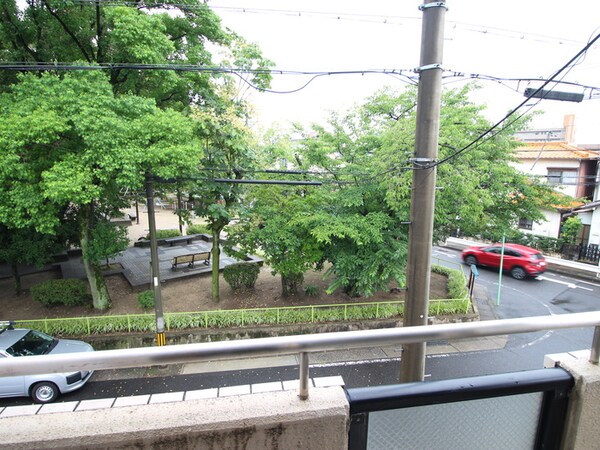 室内からの展望
