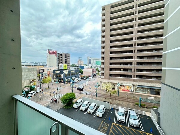 室内からの展望