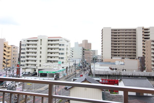 室内からの展望