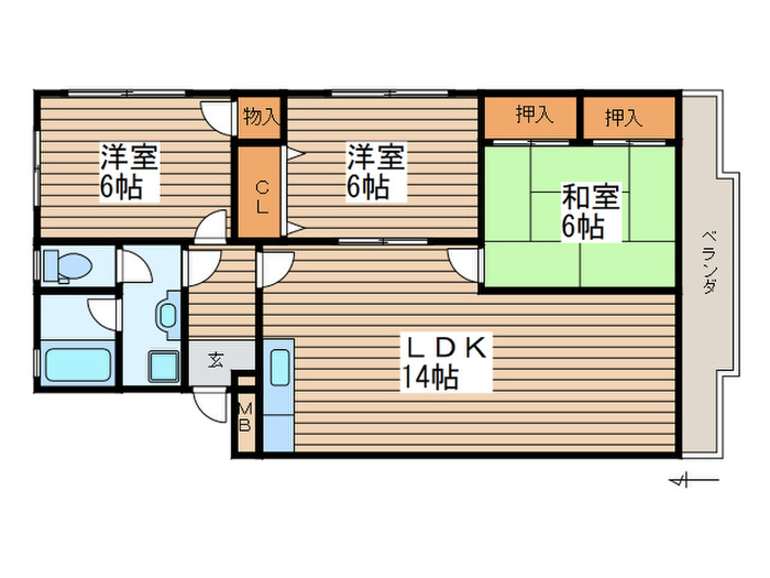 間取図