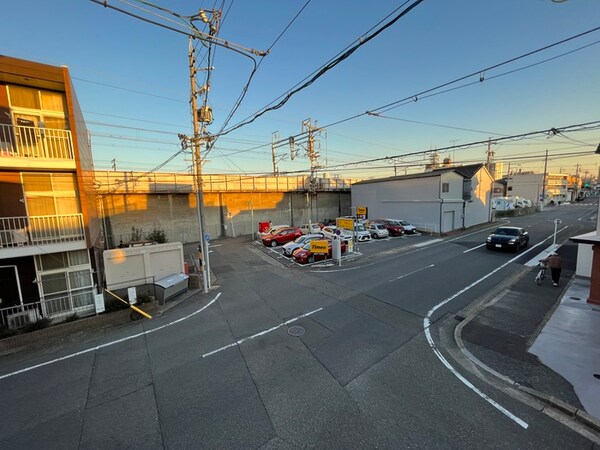 室内からの展望